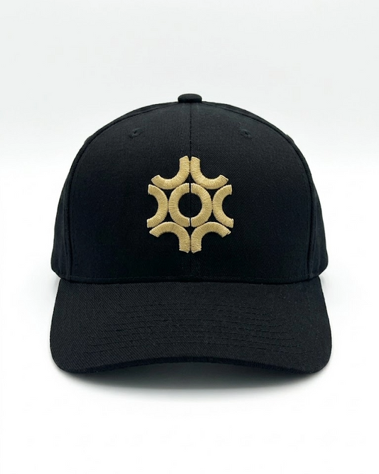The Explorer Cap - Gold on Black